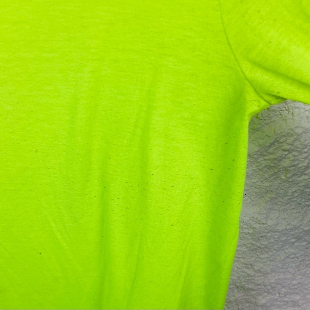 GIANNI BINI lime Green long sleeve shirt size medium - Picture 14 of 17
